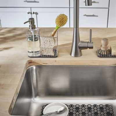 Spectrum Diversified Hexa Sink Sponge & Brush Sink Caddy