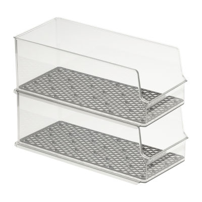 Home Expressions Tall Sliding Single Compartment Storage Bin, Color: White  - JCPenney