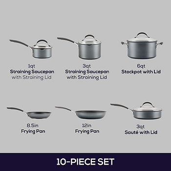 Circulon Premier Professional 10-Piece Non-Stick Cookware Set, READ  DESCRIPTION