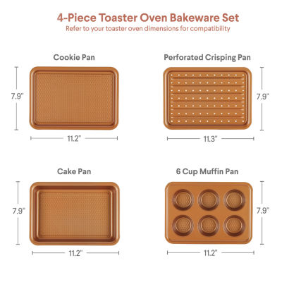 Ayesha Curry 4-pc. Non-Stick Bakeware Set