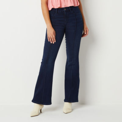 Lands' End Women's Tall Flex Mid Rise Pull On Crop Pants