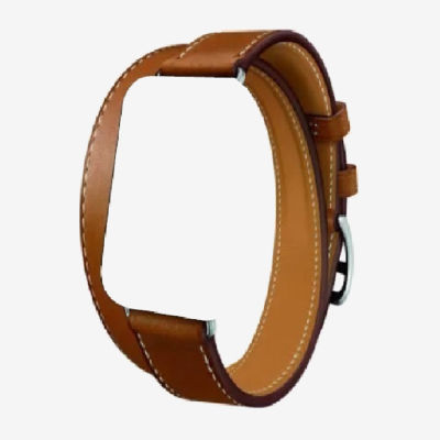Itouch Air 4 Band Unisex Adult Brown Leather Watch Band Jmta4-Strap-S28