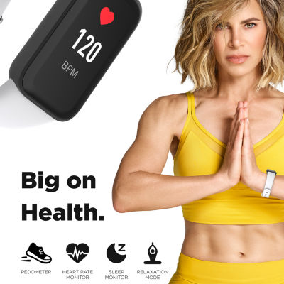 Itouch Jillian Michaels Womens Multi-Function White Smart Watch Jmtc4s01-G03