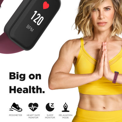 Itouch Jillian Michaels Womens Multi-Function Red Smart Watch Jmtc4s01-G10