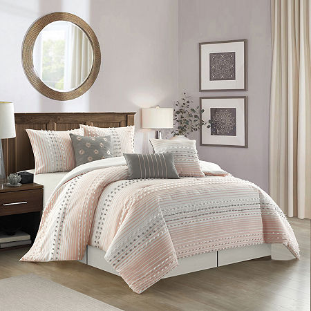 Stratford Park Jemma 7-pc. Complete Bedding Set, One Size, Pink