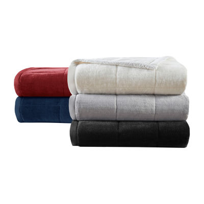 Madison Park Campbell Reversible HeiQ Smart Temperature Down Alternative Blanket