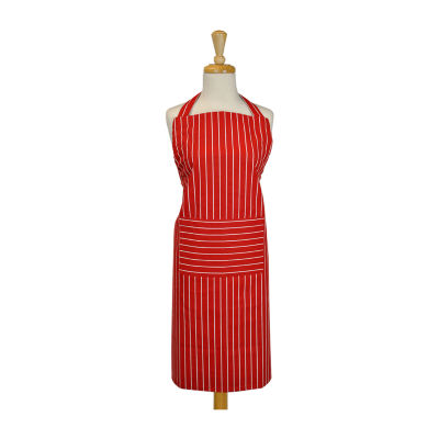 Design Imports Red Stripped Apron