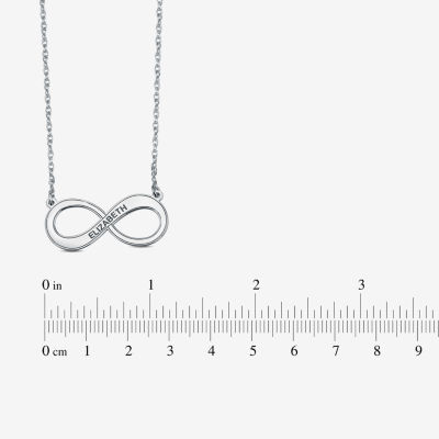 Personalized Infinity Name Pendant Necklace