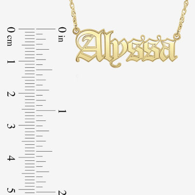 Personalized Sterling Silver Name Necklace