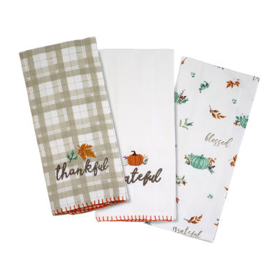 Avanti Grateful Patch 3-pc. Kitchen Towel Set