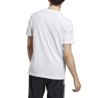 adidas Mens Crew Neck Short Sleeve T-Shirt Big and Tall