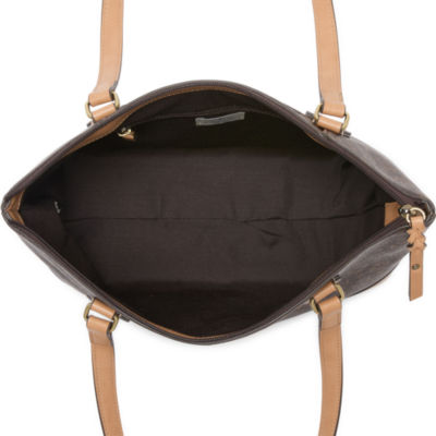 St. John's Bay Westbrook Top Zip Satchel