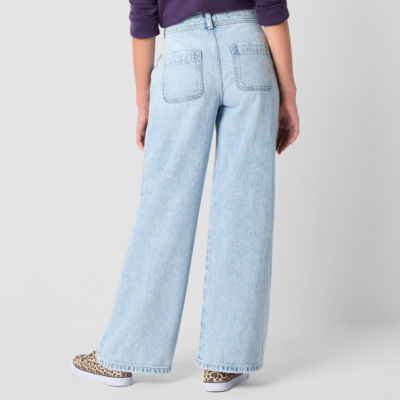 Thereabouts Little & Big Girls Wide Leg Jean