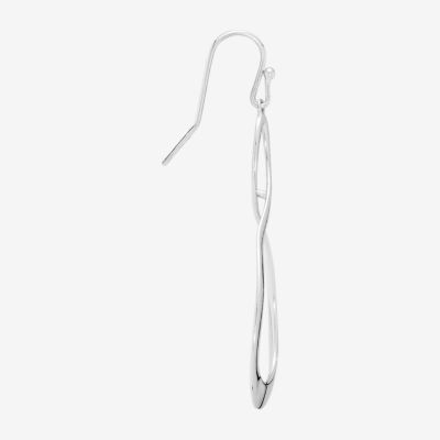 Sterling Silver Infinity Drop Earrings