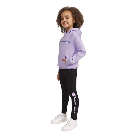 Champion Little Girls 2-pc. Legging Set, 6, Purple