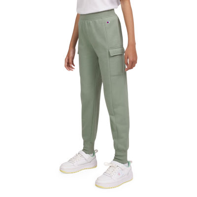 Champion Big Girls Mid Rise Cuffed Cargo Pant