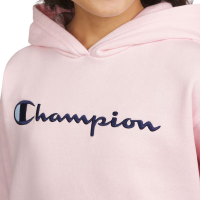 Champion Big Girls Embroidered Fleece Hoodie