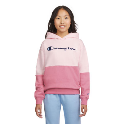 Champion Big Girls Embroidered Fleece Hoodie