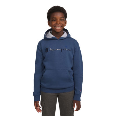 Champion Big Boys Fleece Hoodie Color Grey Heather JCPenney