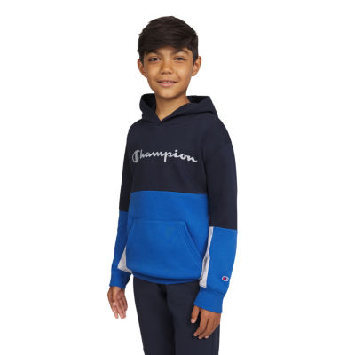 Champion Big Kid Boys Long Sleeve Fleece Active Hoodie