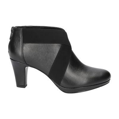 Easy Street Womens Spice Block Heel Booties