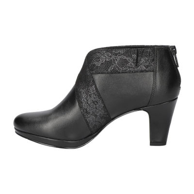 Easy Street Womens Spice Block Heel Booties