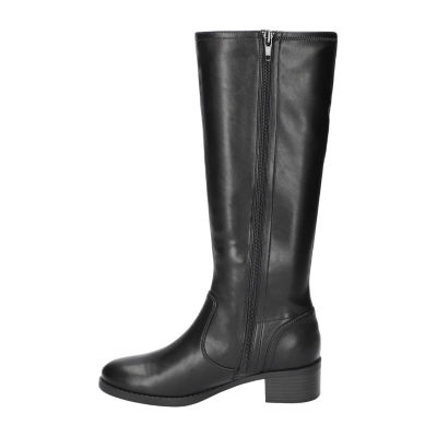 Easy Street Womens Tucker Flat Heel Riding Boots