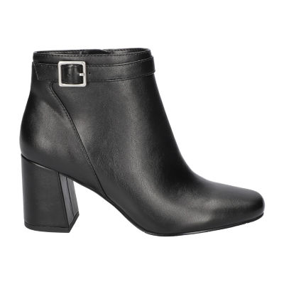 Easy Street Womens Winnipeg Block Heel Booties