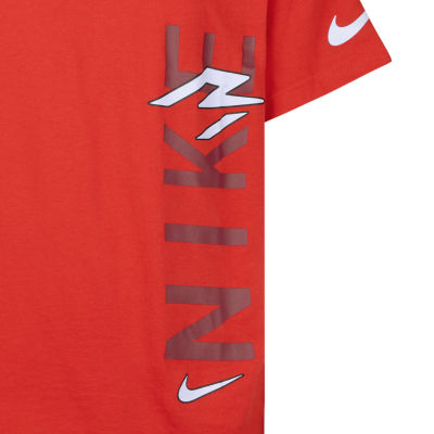 Nike 3BRAND by Russell Wilson Big Kid Boys Crew Neck Short Sleeve Regular Fit Graphic T-Shirt