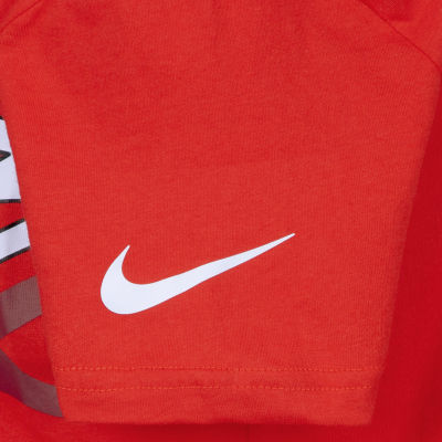 Nike 3BRAND by Russell Wilson Big Kid Boys Crew Neck Short Sleeve Regular Fit Graphic T-Shirt