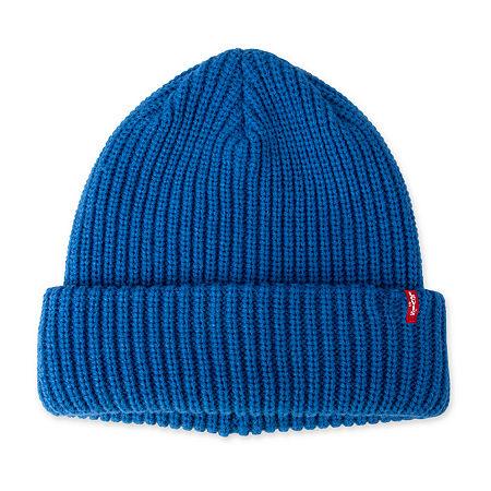 Levi's Mens Beanie, One Size, Blue