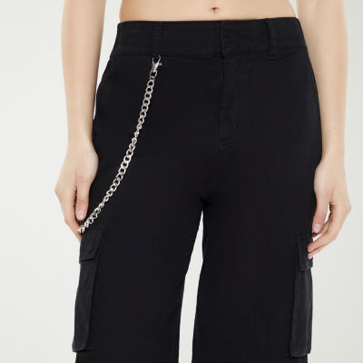 Forever 21 Twill Womens Mid Rise Jogger Pant Juniors