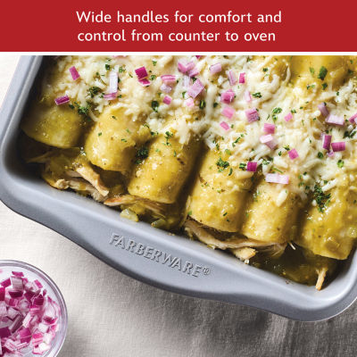 Farberware Disney Bake with Mickey Mouse 9" Non-Stick Square Cake Pan