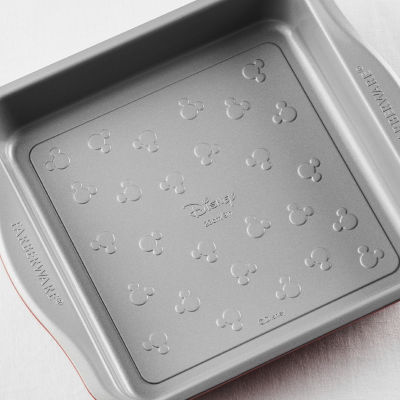 Farberware Disney Bake with Mickey Mouse 9" Non-Stick Square Cake Pan