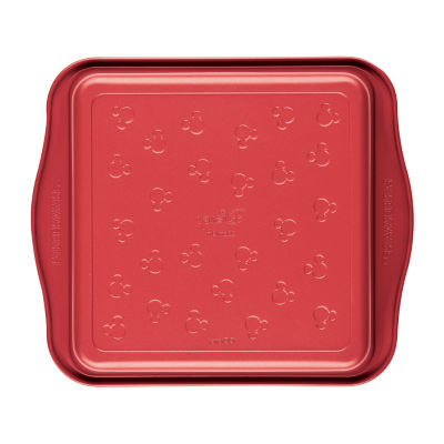 Farberware Disney Bake with Mickey Mouse 9" Non-Stick Square Cake Pan
