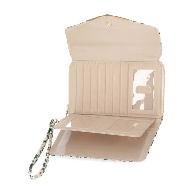 Mundi Big Fat Womens Expandable Rfid Blocking Checkbook Wallet