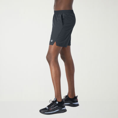 Champion Mens 7" Mid Rise Moisture Wicking Workout Shorts