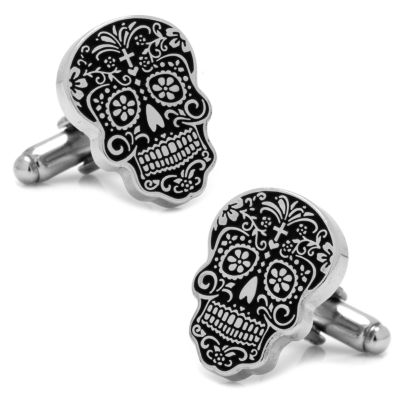 Dia De Los Muertos Cufflinks