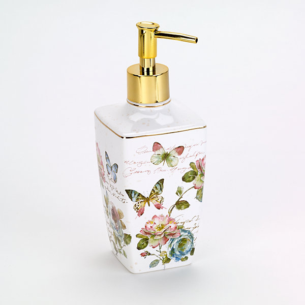 Avanti Butterfly Garden Soap Dispenser