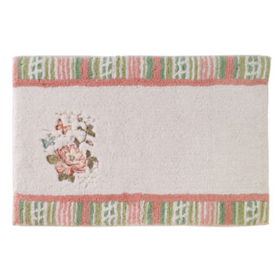 Avanti Butterfly Garden Bath Rug