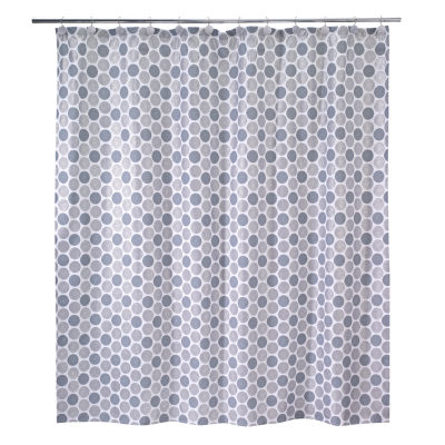 Avanti Dotted Circle Shower Curtain