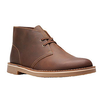 Clarks Bushacre Block Heel Chukka Boots, Color: Beeswax - JCPenney