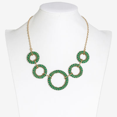 Bijoux Bar Gold Tone Collar Necklace