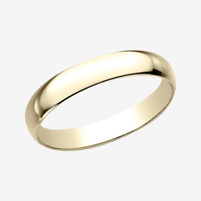 Womens 3MM 10K Gold Wedding Band