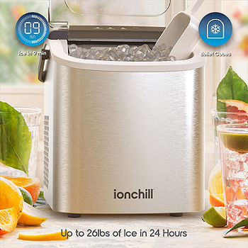 Ionchill Ice Maker 8958JCE, Color: Silver - JCPenney