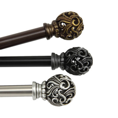 Rod Desyne Adora 13/16" Adjustable Curtain Rod