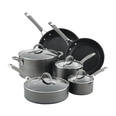 Circulon A1 Series 10-Piece Aluminum Nonstick Cookware Set in