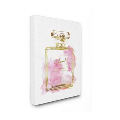 Stupell Industries Glam Perfume Canvas Art