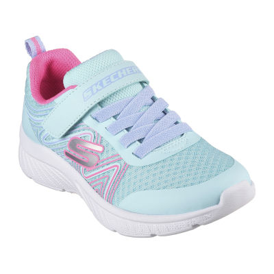 Skechers Microspec Plus Swirl Sweet Little Girls Sneakers