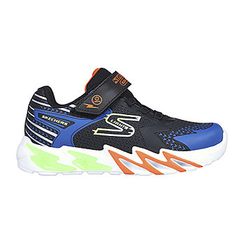 Pijl Christian plug Skechers Flex Glow Bolt Little Boys Sneakers, Color: Blk Bl Lime Orange -  JCPenney